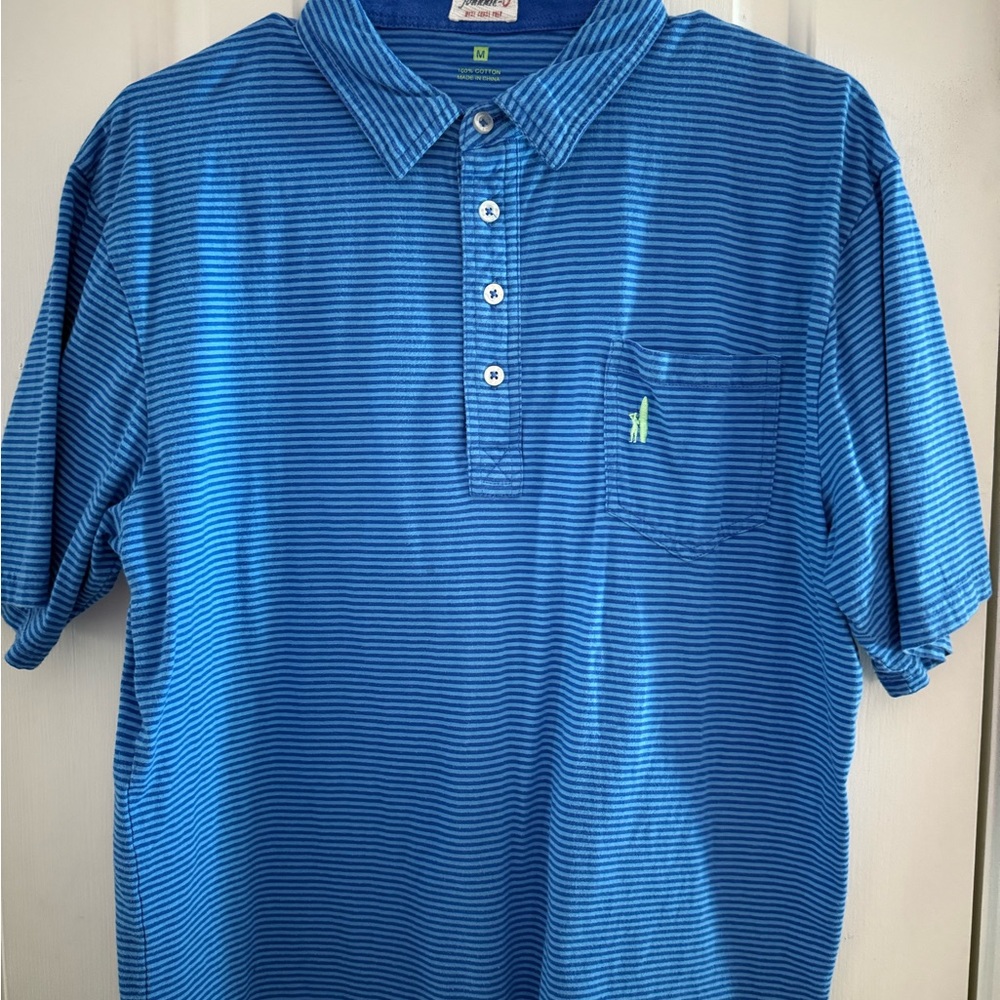 johnnie-O Vibrant Blue Polo Shirt